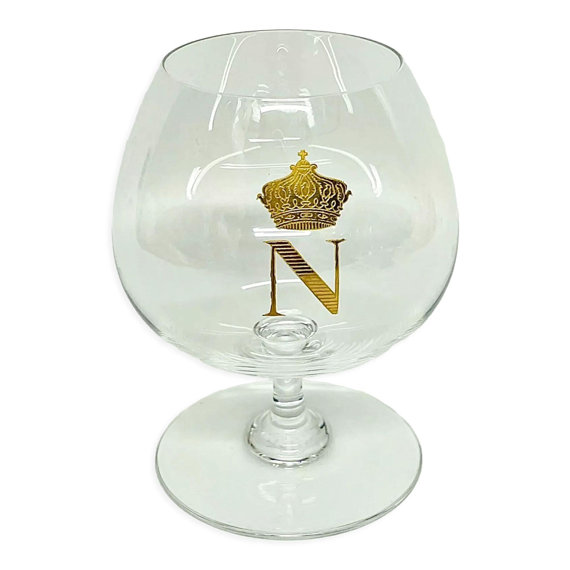 Verre de cognac baccarat napoleon, brandy snifter, baccarat marqué