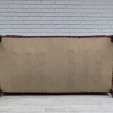 1950s, Danish 3 seater sofa, original condition, furniture velour, beech wood.