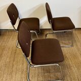 3 chaises Vickers Roneo, années 70