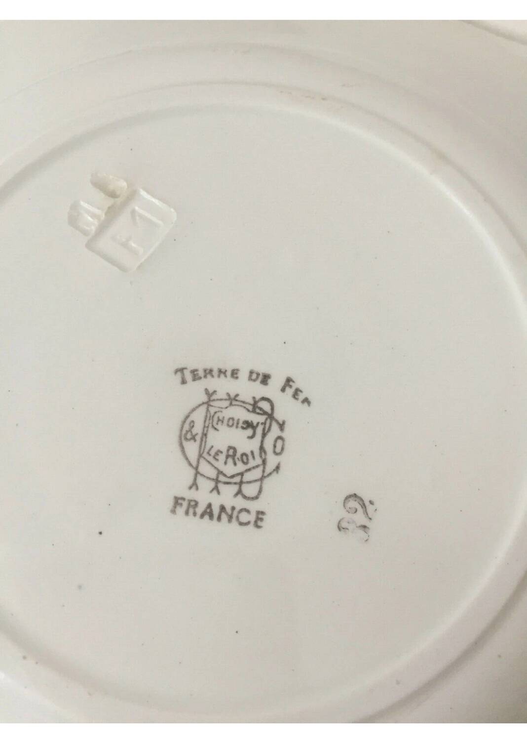 Deep plates Terre de Fer Choisy le Roi