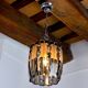 Black Veca chandelier in Murano glass Italy 1970