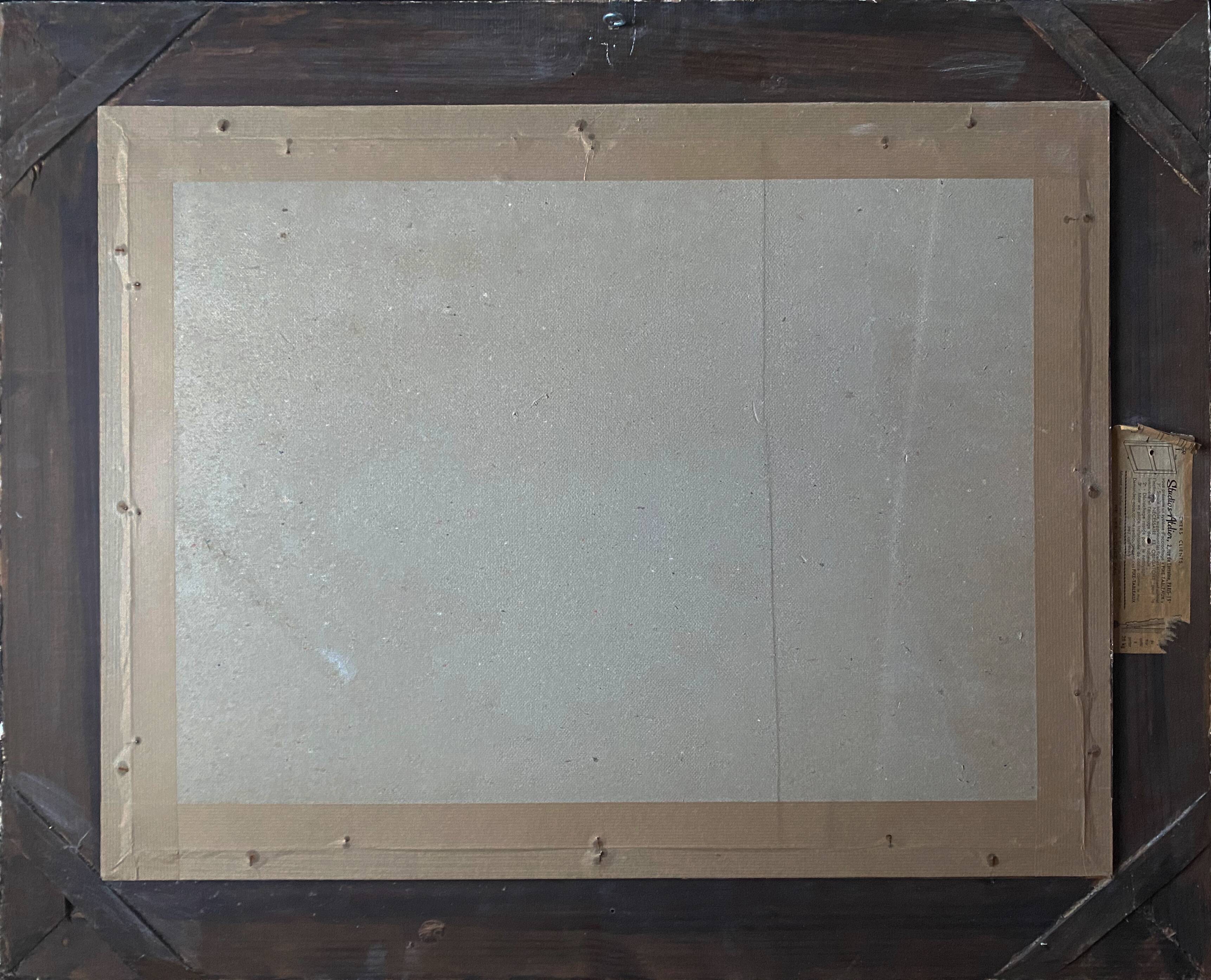 Painting Brittany Seaside + Montparnasse setting