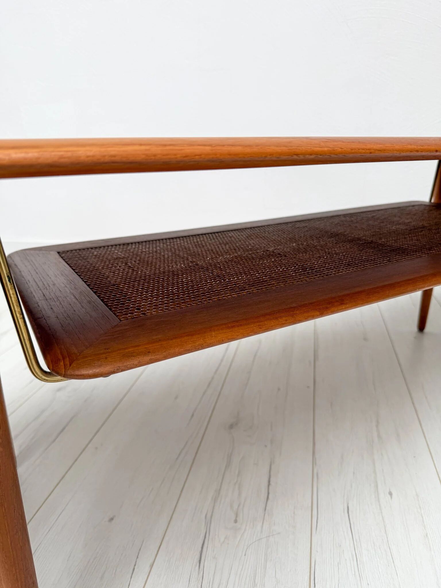 1950s Danish teak coffee table FD 516 by Peter Hvidt & Orla Mølgaard-Nielsen for France & Daverkosen