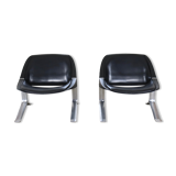 Pair of Knut Hesterberg lounge chairs, Germany 1971