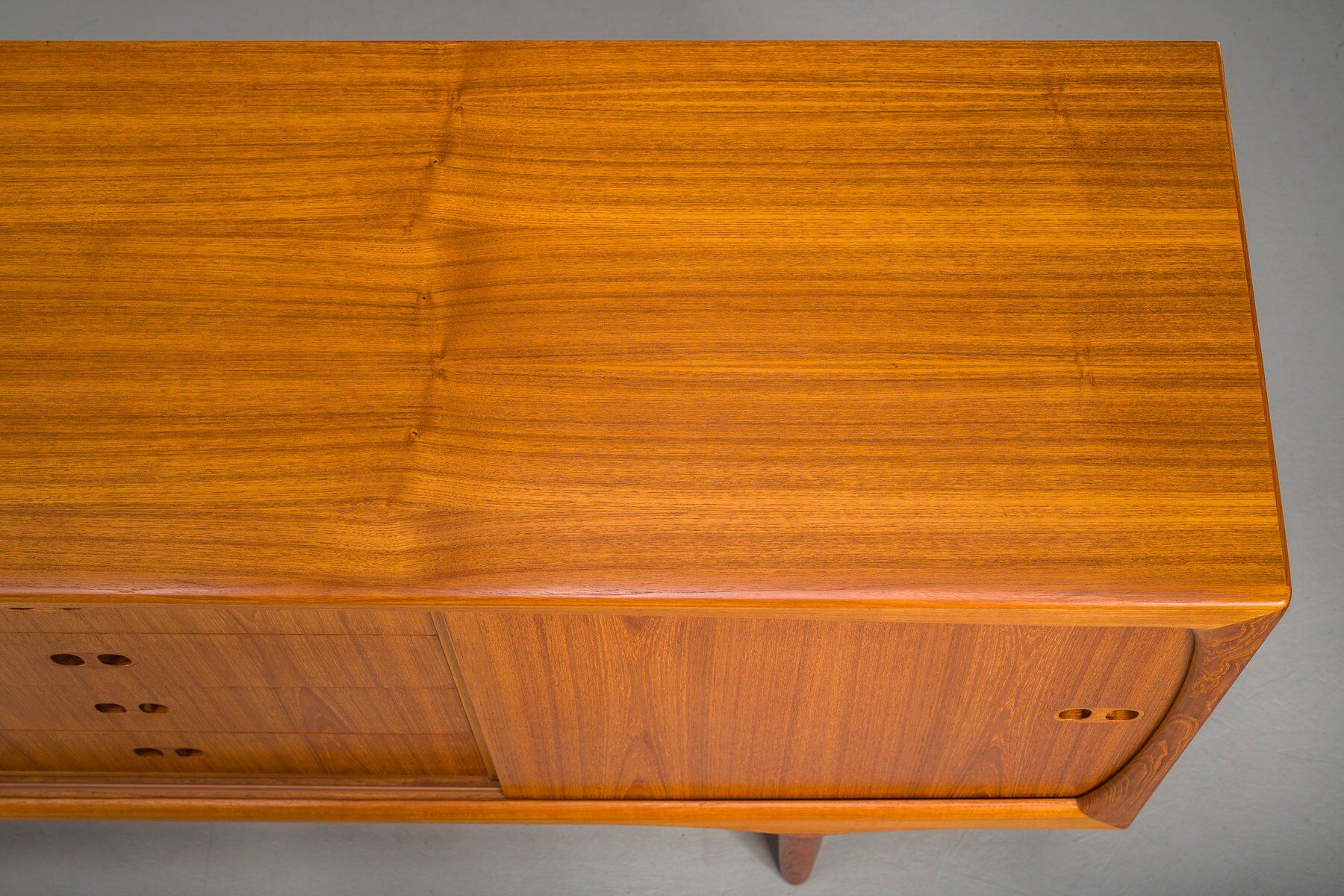 Mid-century Scandinavian modern teak sideboard by Harry Østergaard for Randers Møbelfabrik, 1960s