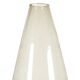 Vase en verre fait main de style mid-century / design danois moderne / verre fumé / années 1960 / années 1970