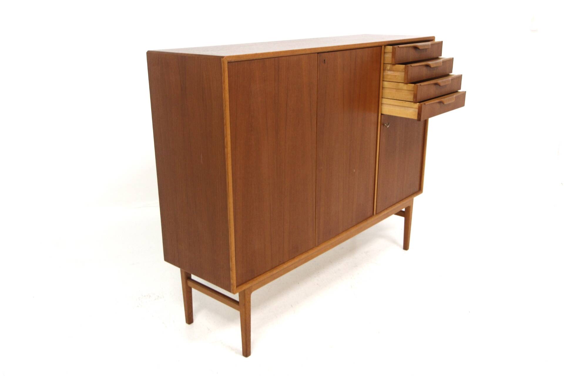Scandinavian teak sideboard, Bertil Fridhagen, Bodafors, Sweden, 1960