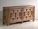 Antique pine panelled buffet – China, circa 1900