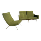 3 fauteuils signés Gilbert Steiner,