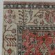 3x9 Vintage All-Over Floral Red Turkish Runner Rug, 92x286Cm