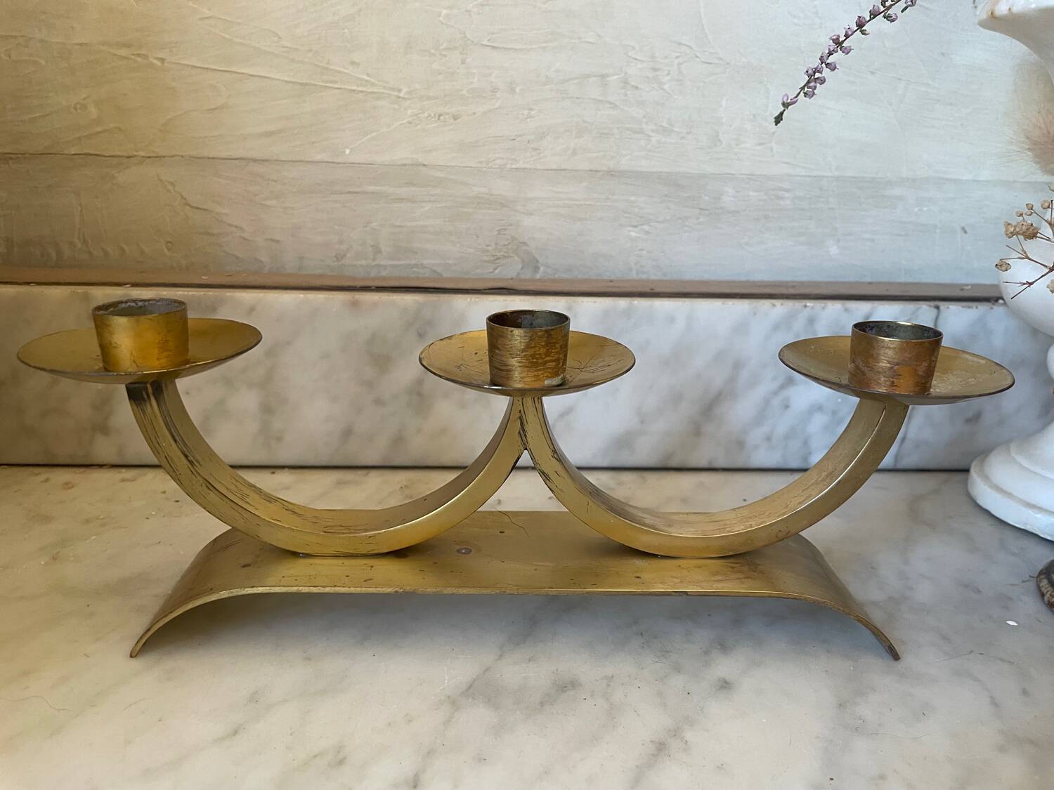 Pair of Art Deco candlesticks