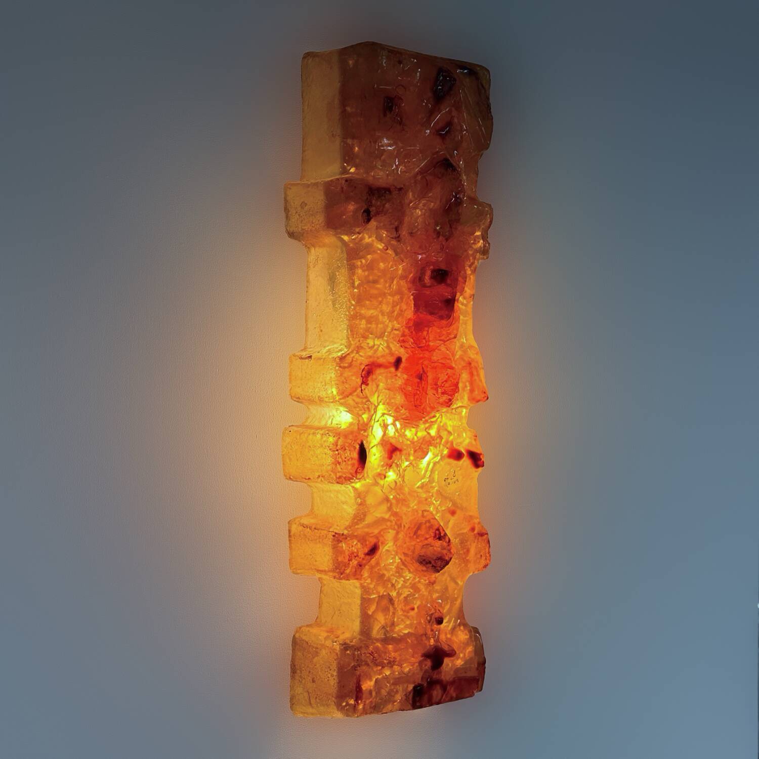 Brutalist wall sculpture by matius, france, 1970s