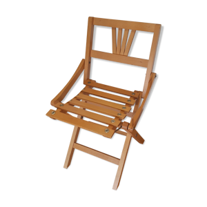 Chaise pliante en bois - enfant