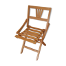 Wooden folding chair for children