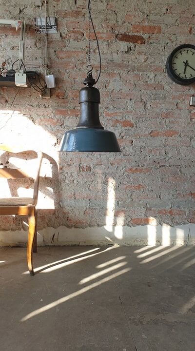 OBz hanging lamp from Wilkas A23, 1950