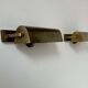 Pair of vintage modernist wall lights, adjustable in brass, France 1940