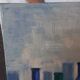 Still life on canvas bottles signed Majo Hilbey Poléo