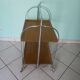 Dessert, extra furniture, folding, on wheels, formica, chrome metal, 60s