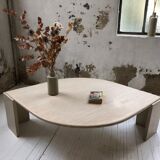 Table basse oeil en pierre