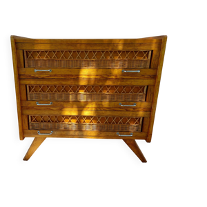Commode vintage pieds - compas