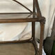 Vintage rattan shelf