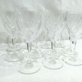 saint-louis- model chantilly 11 water glasses