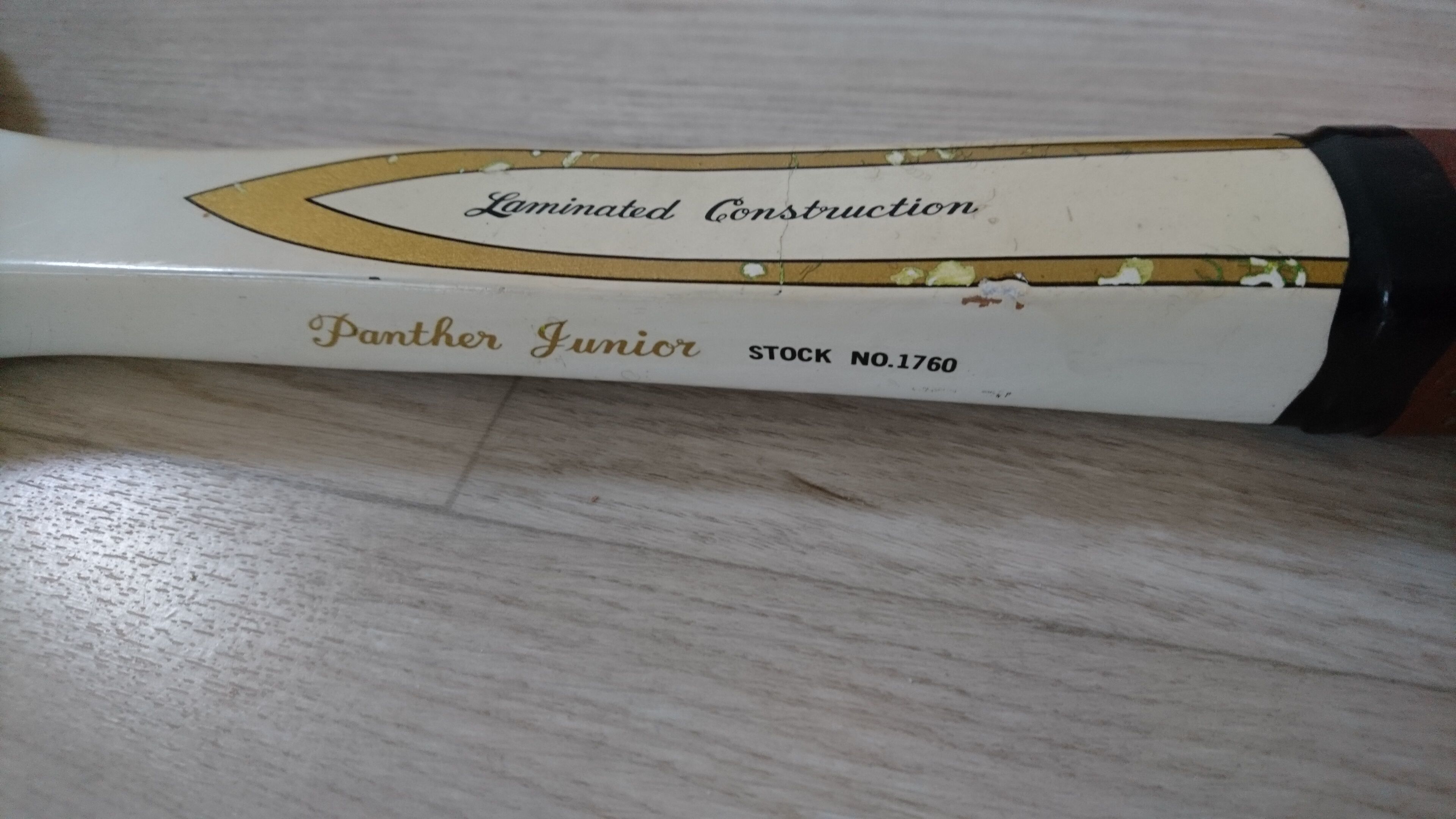 Vintage tennis racket