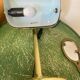 Lampe de bureau en laiton