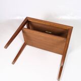 Ensemble de 2 tables d'appoint avec étagère en teck par Severin Hansen pour Haslev Furniture des années 1960