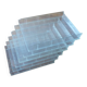 6 transparent bins / drawers "Plastiroir" vintage 1970