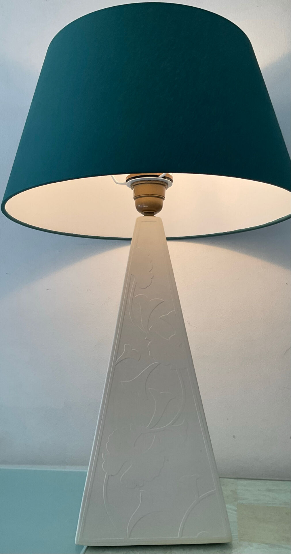 Vintage ceramic lamp by Louis Drimmer from the 70s-80s.