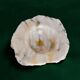Beige alabaster ashtray by Romano Bianchi, Italy, 1970s