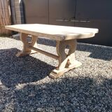 Monastery table in solid oak