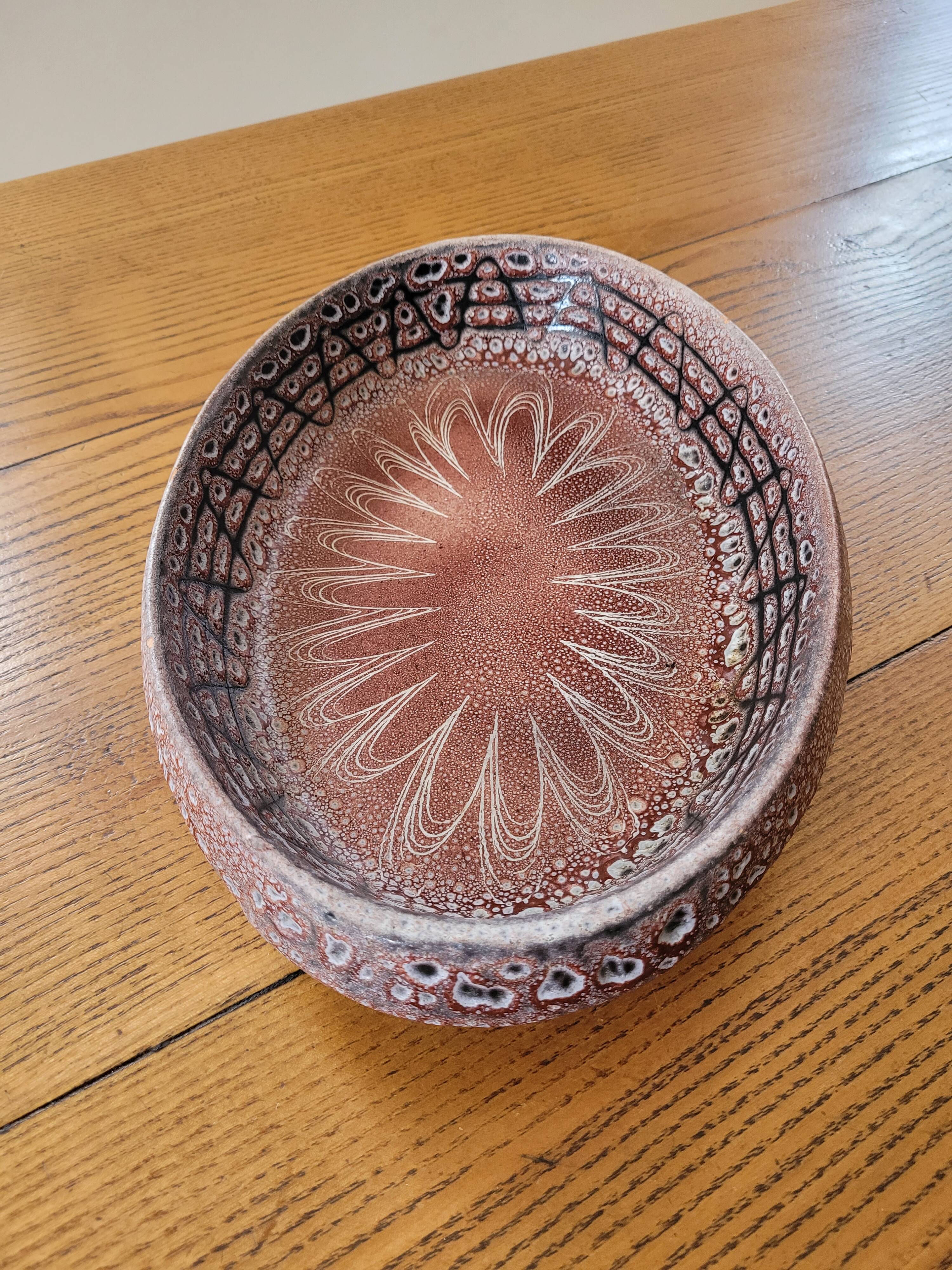 Vide poche/plat creux en céramique Jean Austruy