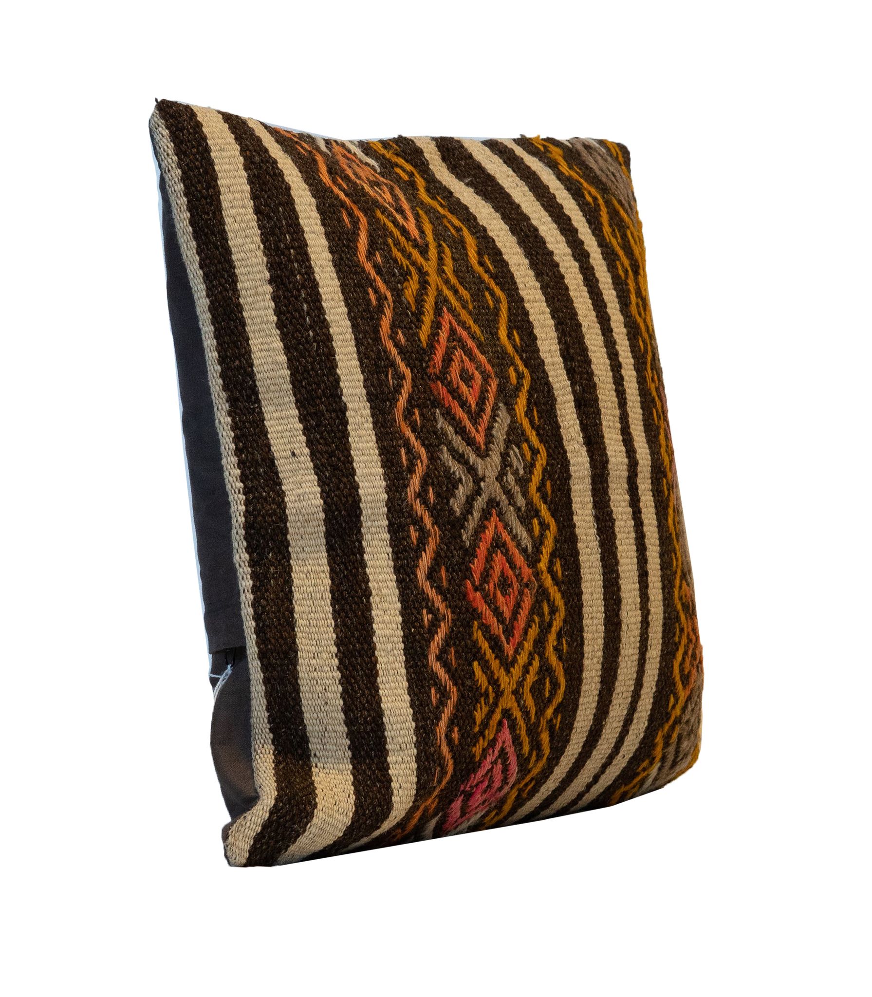 Traditional turkish kilim cushion cover- scatter cushion