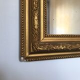 Miroir doré baroque