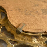 Gilded bronze mirror