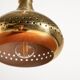 Brass pendant lamp by Scandi-Lamp, 1960s/70s