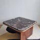 Table basse vintage en marbre