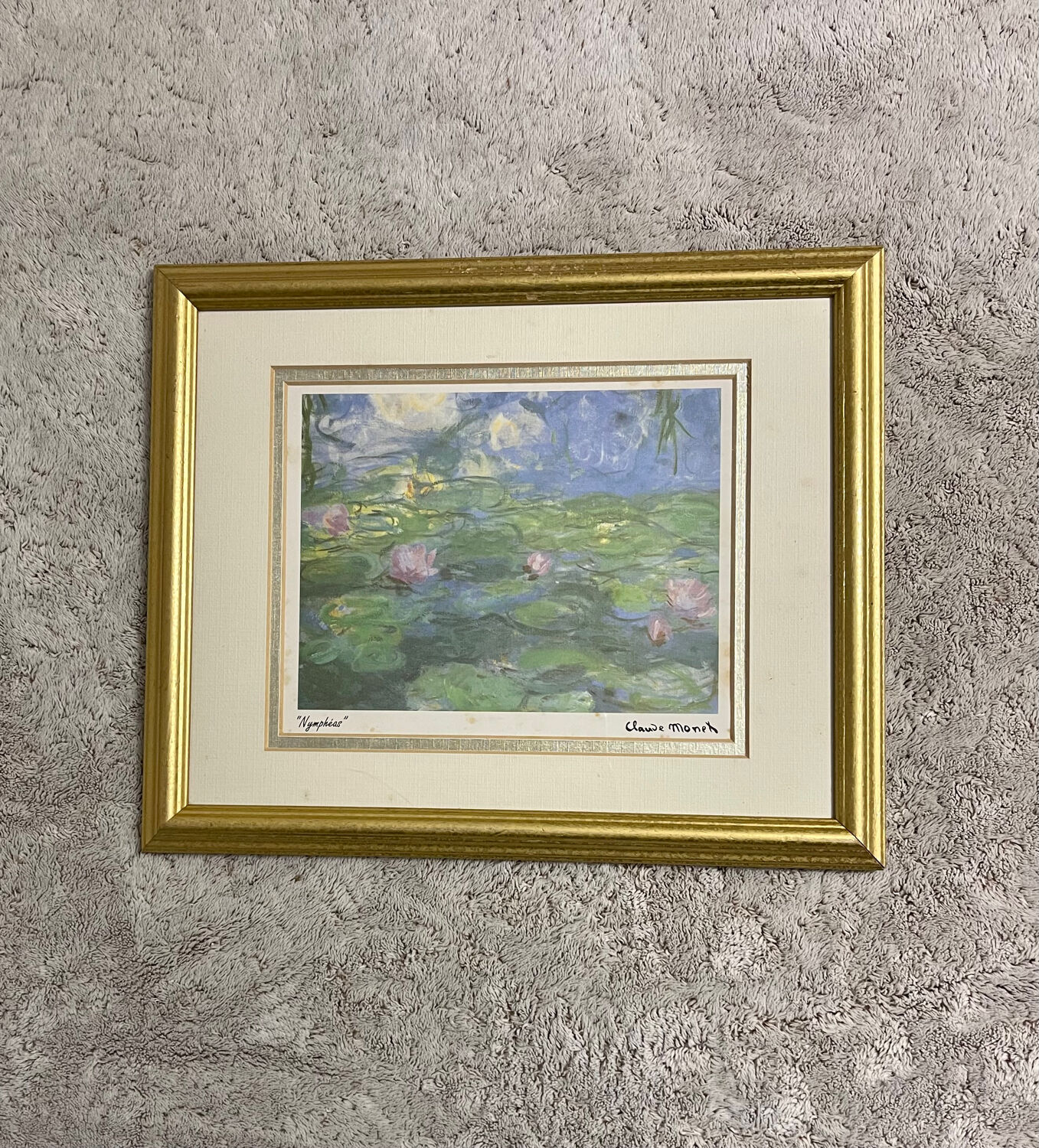 Reproduction monet les nymphéas 2