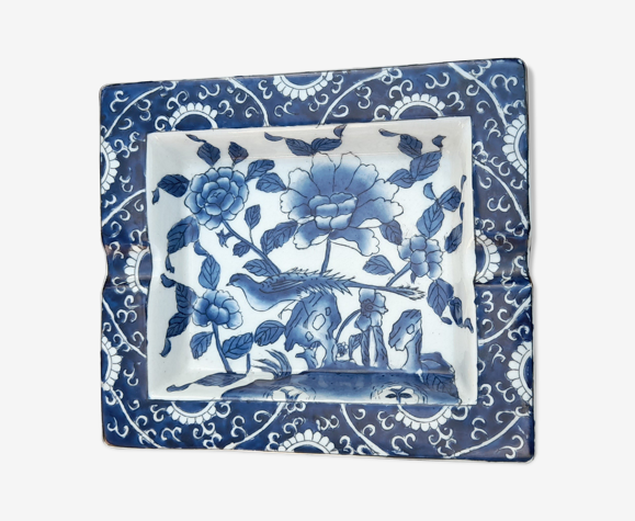 Cendrier vide poche porcelaine chinoise par Adele Carey