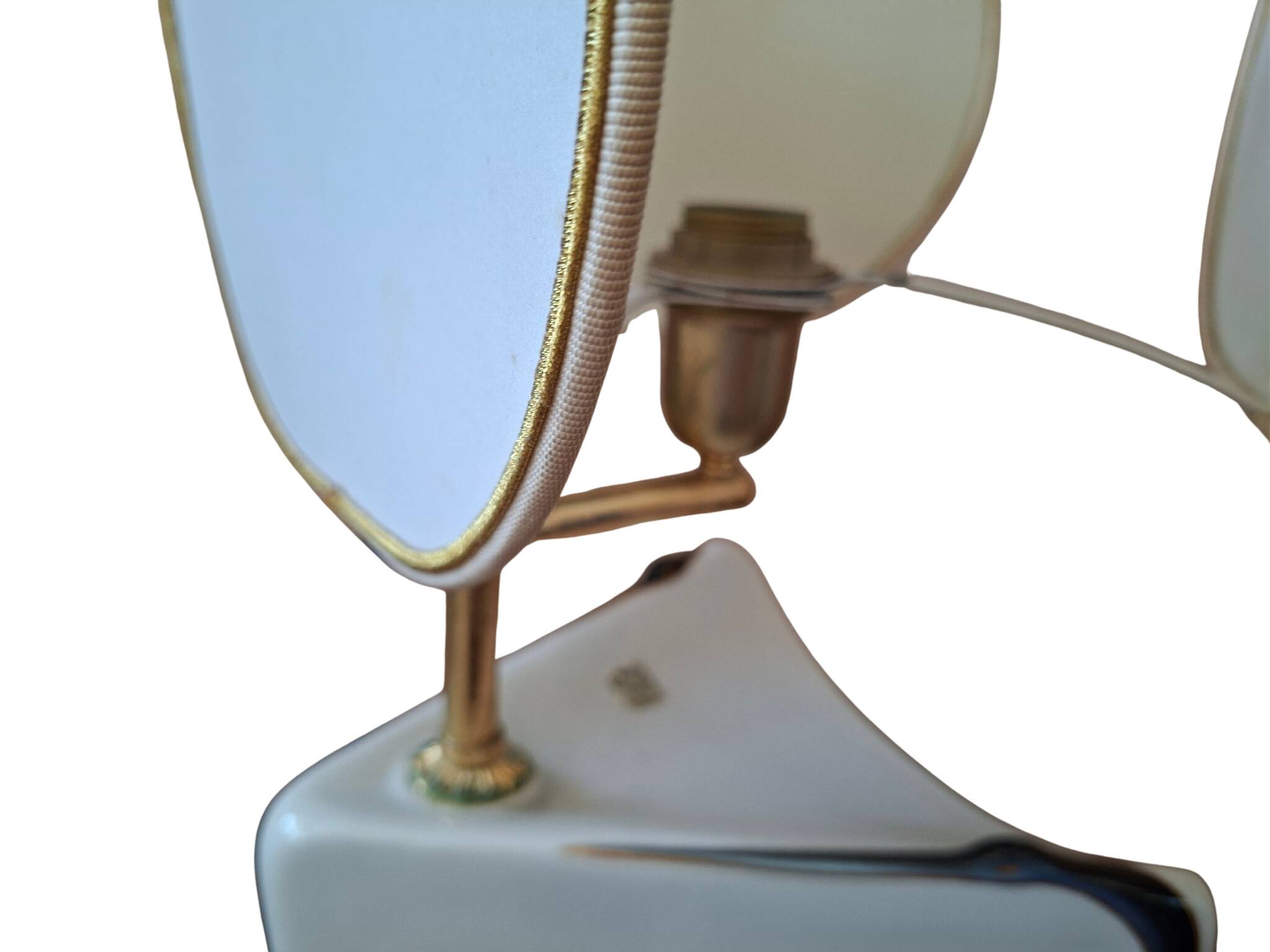 Lampada da tavolo anni '70, realizzata dalla rinomata manifattura ceramica