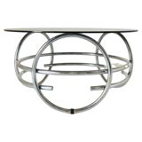 1970s space age coffee table