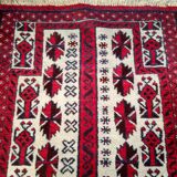 Ancien tapis oriental - 132 x 88 cm