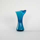 Cobalt glass jug, Danish design, 1950s, made in Denmark