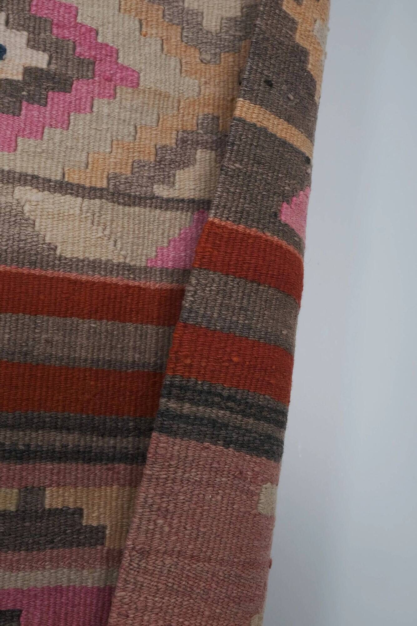 Vintage Turkish hallway rug 79x685 cm