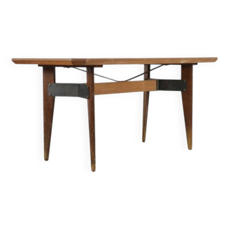Table en hêtre vintage, Italie, 1960