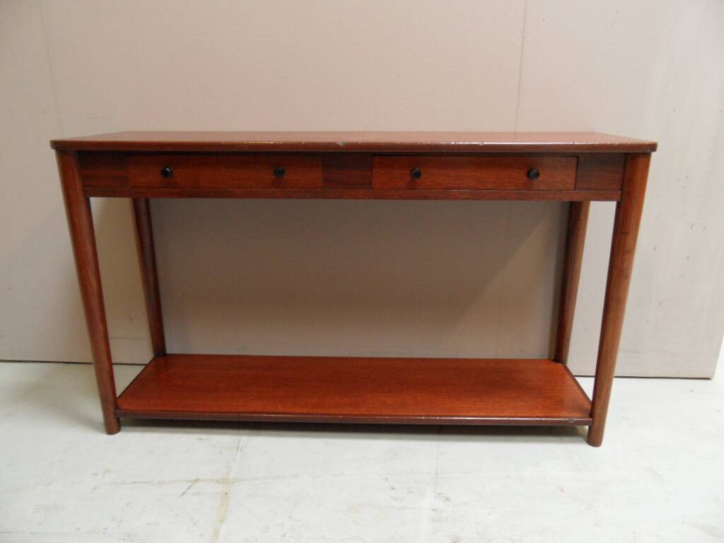Vintage Mid Century mahogany side table 1950's