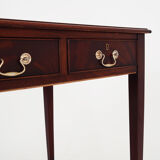 Mahogany desk scandinavian design of the 70s