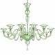 Contemporary Modern Elegant "Rigadin" Murano Glass Chandelier
